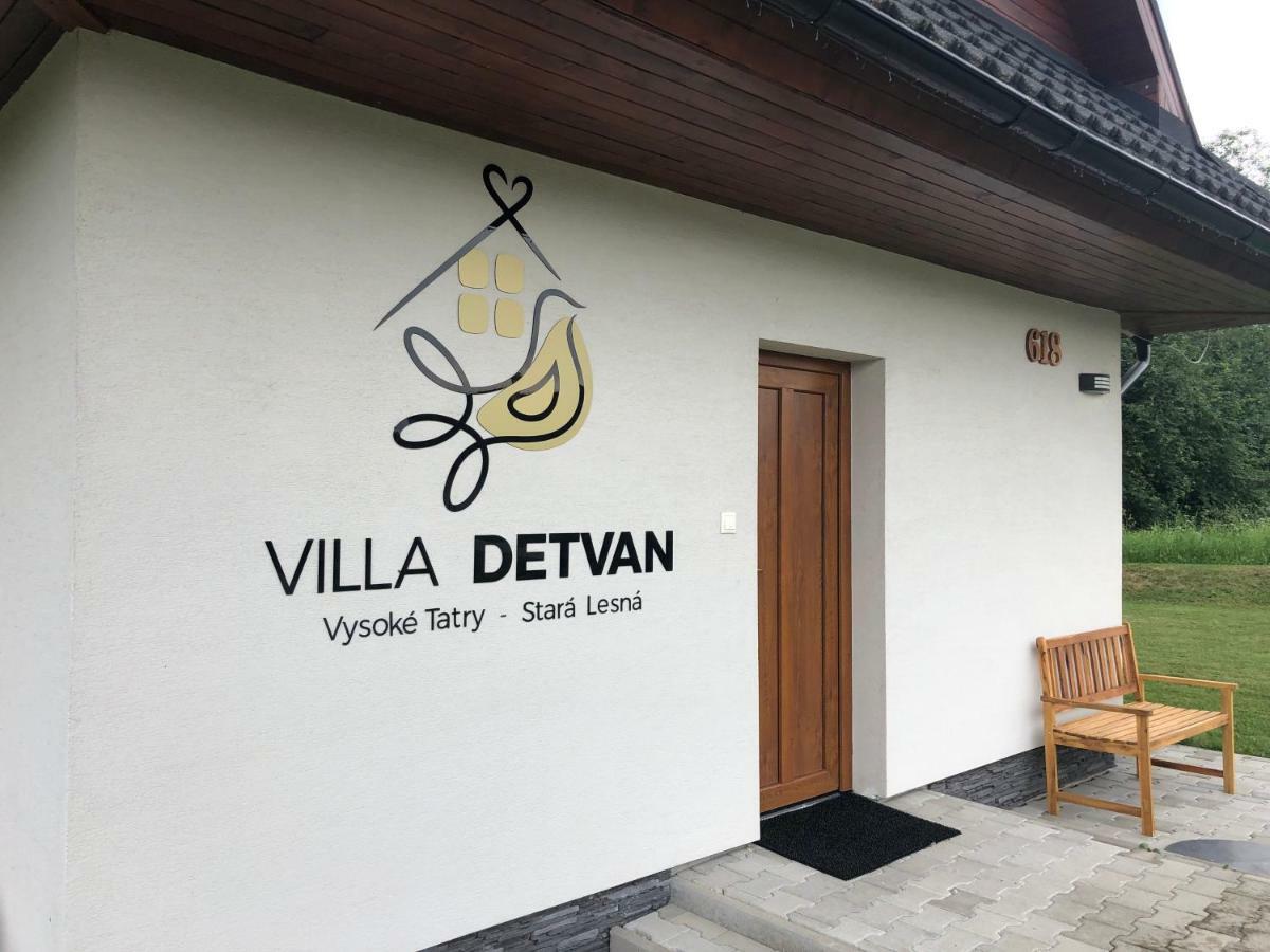 Villa Detvan Stará Lesná Exterior foto